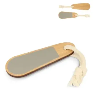 Bamboo foot file - LT90750 (gadzety reklamowe)